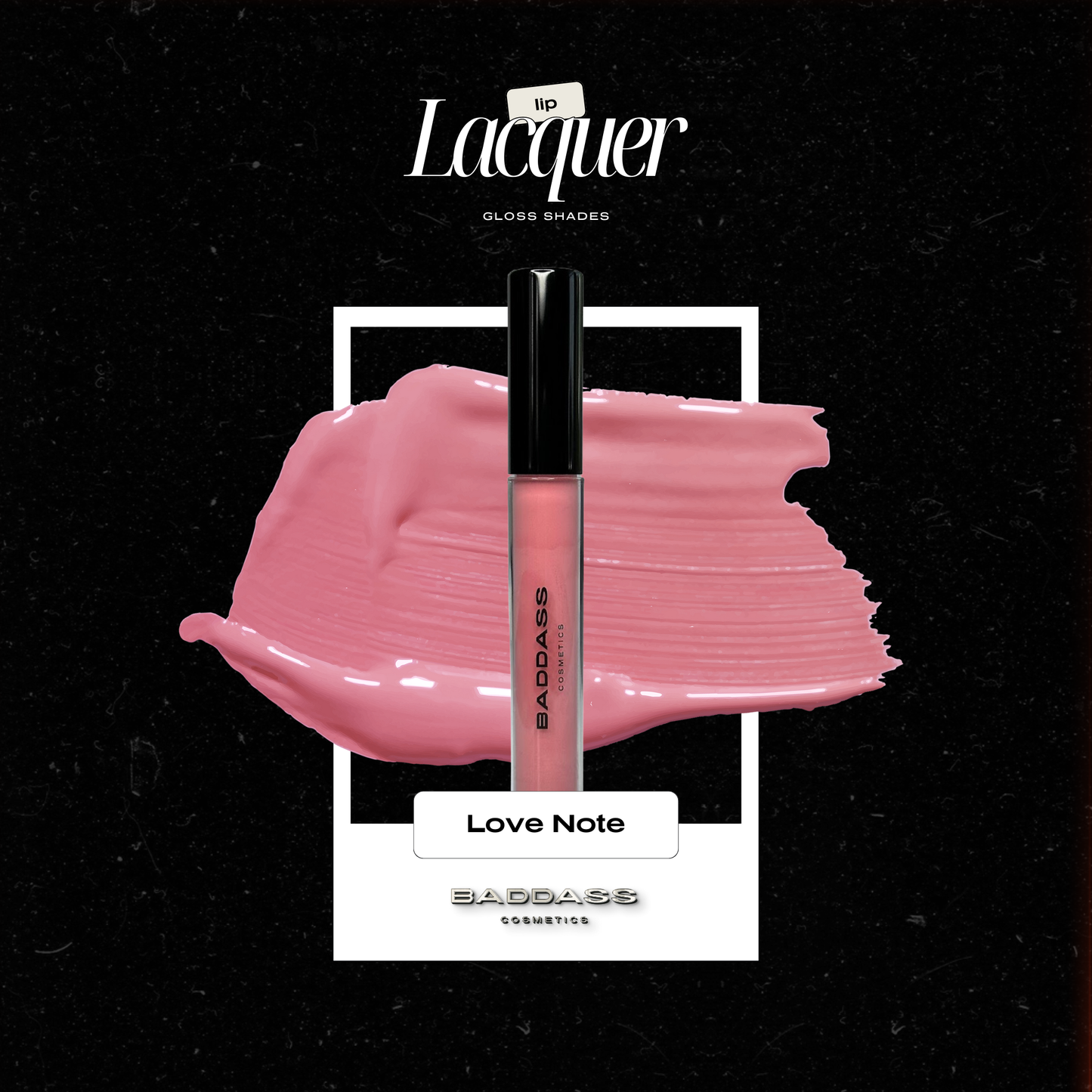 Baddass Vinyl Lip Lacquer - Love Note