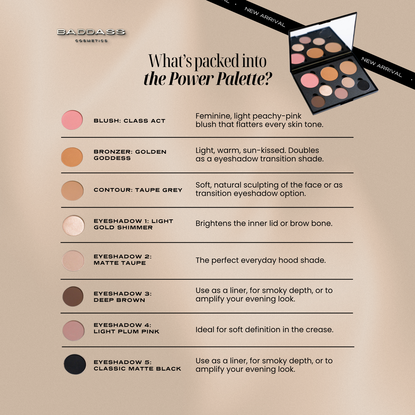 Baddass Power Palette
