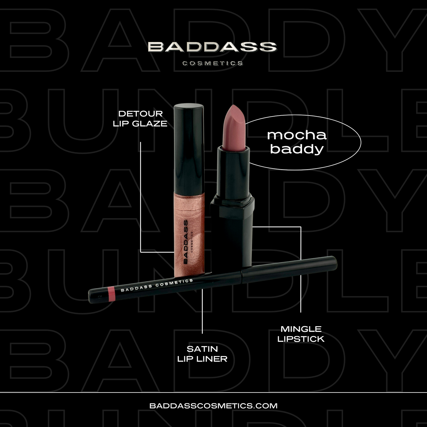 Baddass Mocha Lip Bundle